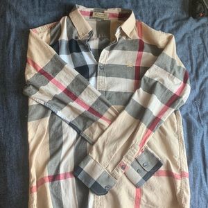 Burberry long sleeve button up